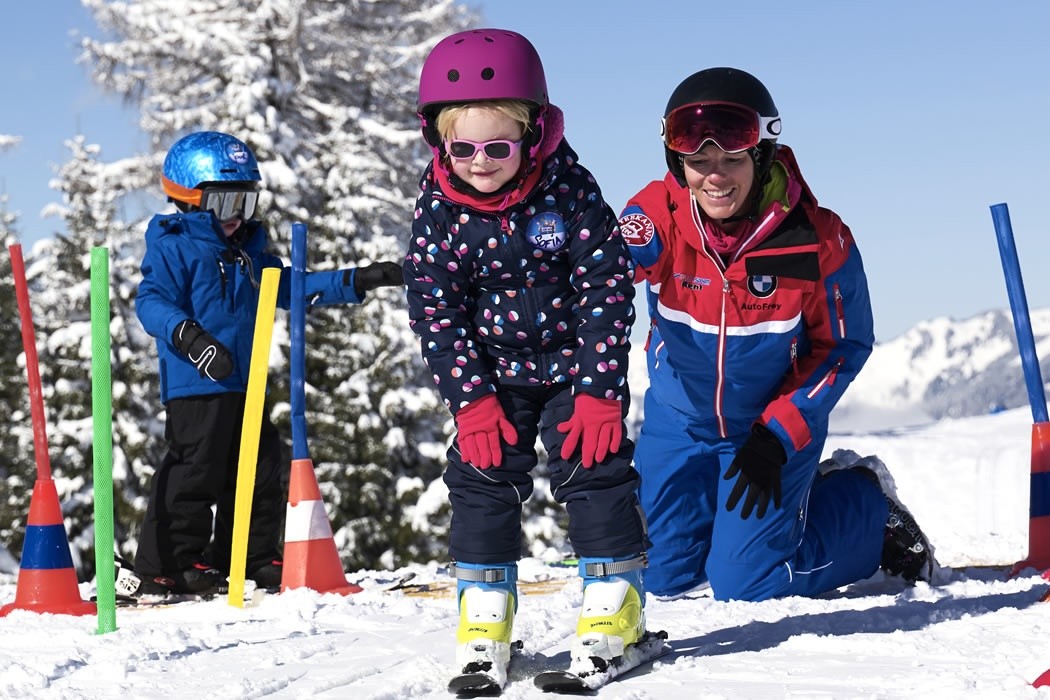 Kinderskikurs im Kinderland