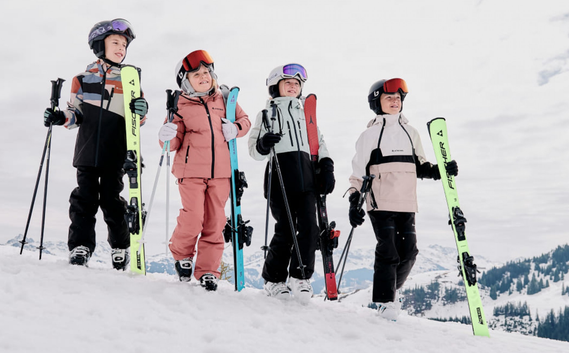 Kinder-Skimode bei Intersport Kerschbaumer in verschiedenen Styles und Farben