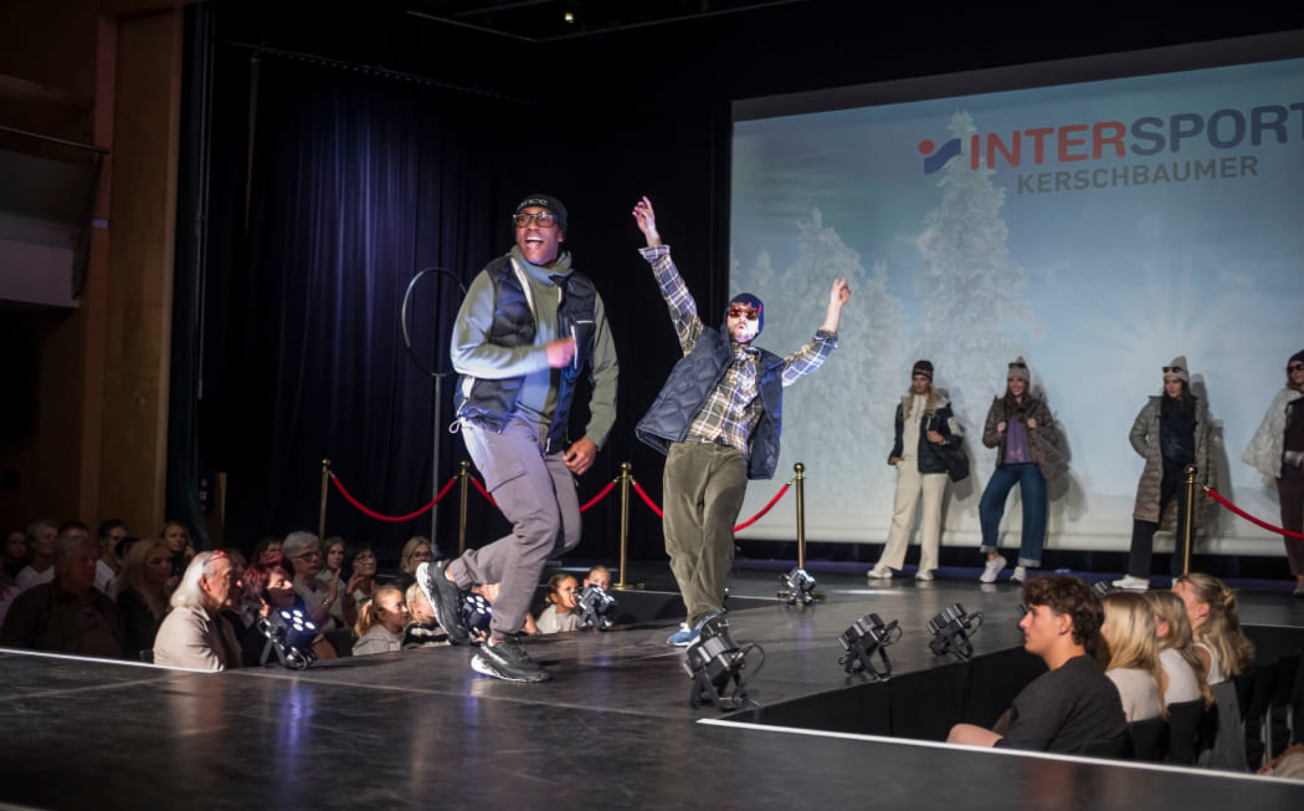 Modenschau bei Intersport Kerschbaumer in St. Johann im Pongau