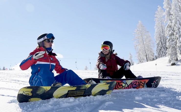 Snowboardkurse oder auch Privatstunden im Snow Space Salzburg